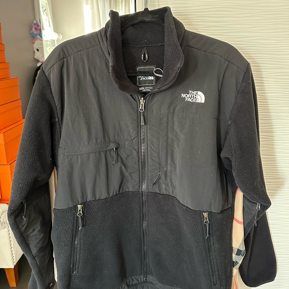 The North Face Denali Fleece Full Zip Black Fleece Jacket Size Medium